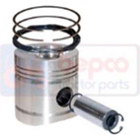 20/32-81 - Piston With Rings &Oslash;: 100.46mm - Standard (20949474 / B513004 / B513128 / K949474)