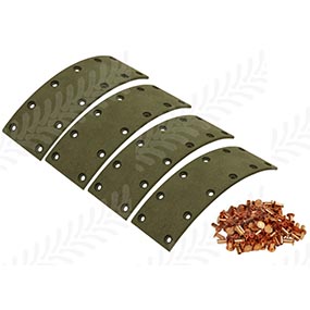 20/404-81K - Break Lining Kit for steel design