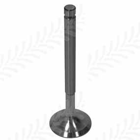 20/43-31 - Exhaust valve &oslash; 38 x 9.4mm - length 124mm - 45&deg; for Case-IH 94 / David Brown 1200 / 1400 / 700 / 800 / 90 / 900 / 94 series