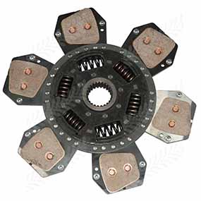 21/221-1676 - Clutch main disc (loose) suitable for Deutz / Hurlimann / Lamborghini / Same models (331017911 / 001411113 / 001592893)