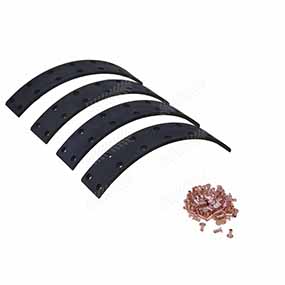 21/404-3 - Drum brake lining kit -14NL - for Deutz 05 / 06 / 07 / Classique series models (see applications)