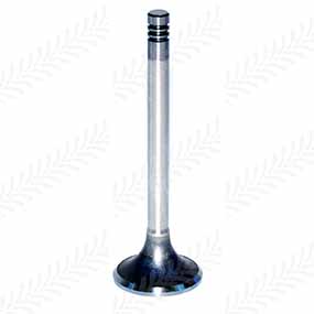 22/43-48 - Exhaust valve &oslash; 38 x 9mm - length 117mm - 45&deg; for Claas / Renault / Fendt tractor models