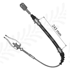 23/198-6 - Clutch Cable m24 for Fiat (5111879 / 5120399 / 87569043 / FA5120399)