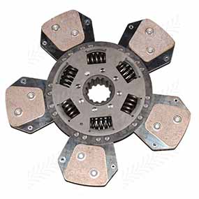 23/221-360 - Main disc clutch plate (mounted) for Fiat 46 / 66 / 76 / 86 / 88 / 90 / 93 / 94 / Classique series (5140616)