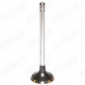 23/43-254 - Exhaust valve &oslash; 37.62 x 7.98mm - length 125.58mm - 45&deg; for Case-IH / Fiat / Ford / New Holland / Steyr models