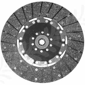 24/221-16 - Clutch plate (loose) for Ford 10 / 1000 (Industrial) / 1000 (Utility) / 30 / 600 / TL/TLB series
