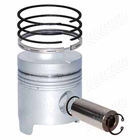 24/32-36 - Engine piston with rings for Ford tractors (81877564, 8393706324, EDPN6102A, F2NN6K100EA)