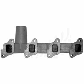 24/65-9 - Exhaust manifold for Ford 10 / 1000 / 1000 (All Purpose) / 1000 (Industrial) / 1000 (Row Crop) / 5000 (Skidded) series