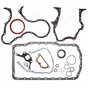 24/72-98 - Bottom gasket set to fit Ford 10 8010 / 10S 7810S / 40 7840 / 40 8240 / 40 8340 / 40 8340Turbo / New Holland TS TS115 models