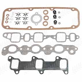 24/76-22 - Top gasket set without cylinder head gasket for Ford tractor models (81811096 / 81813948 / 82845204 / 87295267 / CFPN6008B / DJ040 / DJ40)