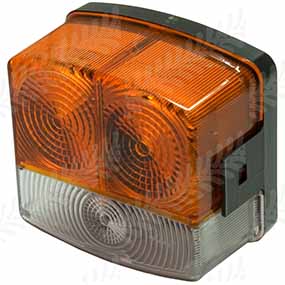 25/1918-9 - Replacement tractor front LH light - Hella - 95 x 90mm