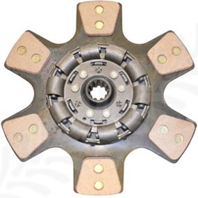 25/221-110E - Spring Sintered Advanced Disc - Loose &Oslash;: 310 - 1.1/8'' - 10 / 6 pads for Case-IH 