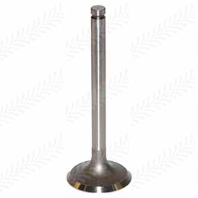 25/42-22 - Intake valve &oslash; 44.25 x 9.5mm - length 123mm - 45&deg; for Case-IH / Claas - Harvesting / Landini / Massey Ferguson tractor models