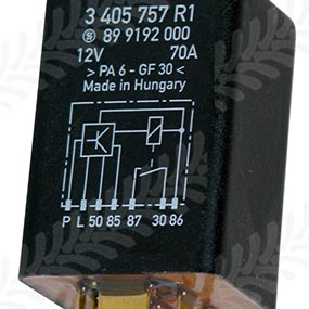 25/965-22 - Preheating Relay 12v - 70a for Case-IH 