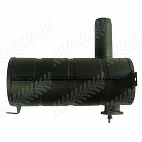 26/165-18 - Silencer intake &oslash; 50 - length 385mm for John Deere 40 / 50 series (AL31552 / AL31552N / JD31552)