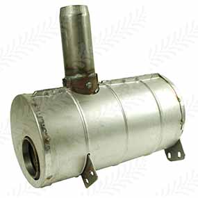 26/165-36 - Silencer intake &oslash; 75 - length 360mm for John Deere 40 / 50 series (AL32652)