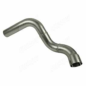 26/166-148 - Exhaust silencer pipe to fit John Deere 6020 series (L158904)