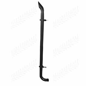 26/166-50 - Exhaust pipe with clamp to fit John Deere 5020 / 6010 / 6020 series (AL116902 / RE214751)