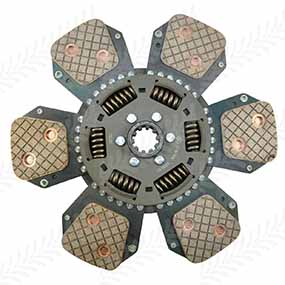 26/221-201 - Clutch plate (loose) for John Deere 40 / 41 / 50 / 55 series (81811096 / 81813948 / 82845204 / 87295267 / CFPN6008B / DJ040 / DJ40)
