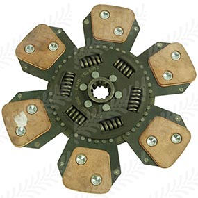 26/221-201E - Spring Sintered Advanced Disc - Loose &Oslash;: 327 - 1.1/4'' - 10 / 6 pads for John Deere 