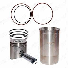 26/31-51 - Piston-liner kit &oslash; 106.50mm for Claas / Renault / John Deere tractor models
