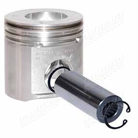 26/33-181 - Piston & pin suitable for Claas / Renault / John Deere models (RE505102 / RE509540 / RE55512)