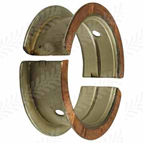 26/8-12B - Main bearing pair 0.020'' - 0.51mm for Claas / Renault / John Deere tractor models