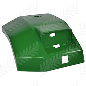 26/844-132 - Fender Extension right with plate holder - plastic for John Deere 6000 / John Deere 6010 series