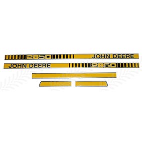 26/860-275 - Decal Set jd 2850 for John Deere 50 2850 (Espana) / John Deere 50 2850 TSS (Europe) models