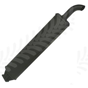 28/165-205 - Silencer intake &Oslash;: 50/35 - l 1110mm for Claas / Renault 