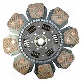 28/221-224L - Clutch plate (loose) to fit Claas / Renault 100 145-14 / 100 145-54 / 100 155-54 / Temis 650 X models