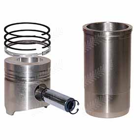 28/31-167 - Piston liner kit / set - pin piston &Oslash; = 35 mm suitable for Claas / Renault / Fendt models (7701023377 / 7701023377)