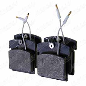 28/412-9 - Disc pad set of 4 for Claas / Renault 100 / Claas / Renault 60 / Claas / Renault 70 / Claas / Renault 80 / Claas / Renault 90 series