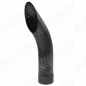 30/166-13 - Exhaust pipe &oslash; 104 - length 530mm for Massey Ferguson 5400 / 6100 / 8100 series