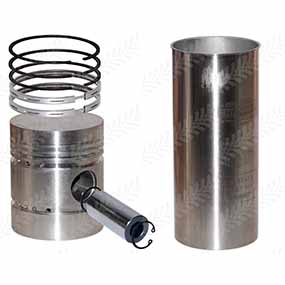 30/31-4 - Piston-liner kit &oslash; 91.49mm for Massey Ferguson 35 / 65 / 700-800 / Volvo BM series