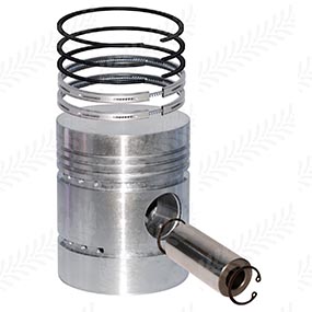 30/32-3 - Piston With Rings &Oslash;: 88.92mm - Standard for Massey Ferguson 100 / Massey Ferguson 35 / Massey Ferguson 65 series