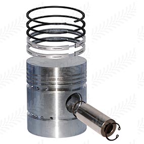 30/32-5 - Piston With Rings &Oslash;: 91.49mm - Standard for Massey Ferguson 