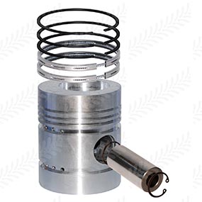 30/32-7 - Piston With Rings &Oslash;: 91.49mm - Standard for Massey Ferguson 