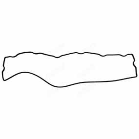 30/74-106 - Rocker cover gasket suitable for Claas - Harvesting / Landini / Massey Ferguson / McCormick models (3681A051 / 4222930M1 / 4224398M1)