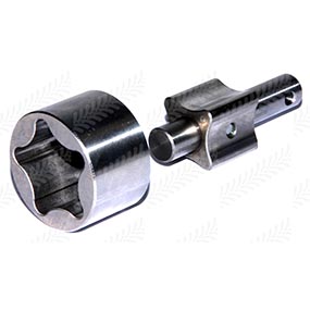 30/92-10 - Rotor And Shaft Assembly oil pump - &Oslash;: 40.55mm for Massey Ferguson 35 / Massey Ferguson T20 series