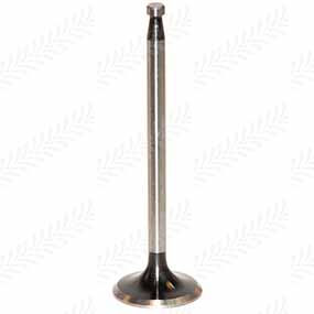 37/Z950505 - Intake valve &oslash; 39 x 7.9mm - length 129.6mm - 45&deg; for Ursus Ursus C / Zetor 2000 / 3000 / 4000 / 5000 / 6000 series