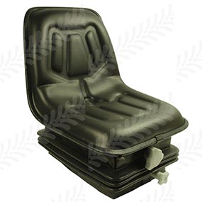 61/830-323 - Black PVC Standard Tractor Seat