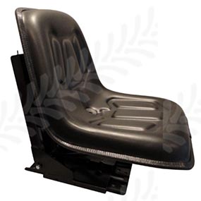 61/830-455 - Black PVC Standard Tractor Seat