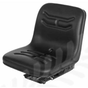 61/830-930 - Black PVC Vineyard Tractor Seat