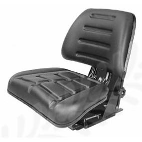 61/830-934 - Black PVC Standard Tractor Seat