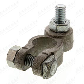 63/1741-13 - Battery Terminal (-) Tin Plated Brass 10-70mm2 - &Oslash;: m8