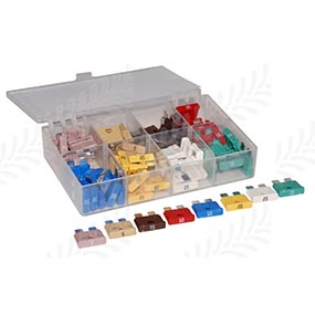 63/1790-3 - Standard Flat Plugs Fuse&nbsp;Pack 2a -> 30a - 80 pcs