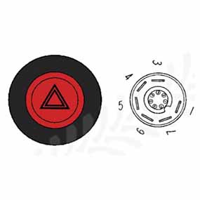 63/1884-11 - HAZARD WARNING SWITCH