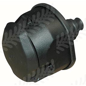 63/1970-16 - Plastic Socket 13 pins - 12v/16a - waterproof cap