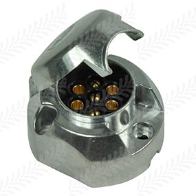 63/1971-2 - Aluminium Socket 7 pins